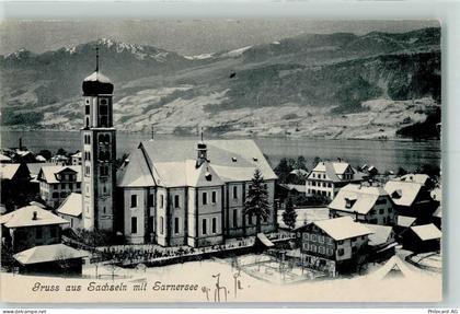6072 Sachseln 1905 - Sarnersee Winter - 13127699