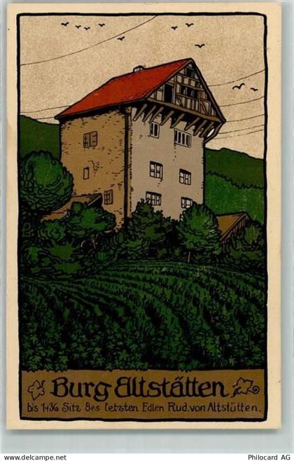 9450 Altstätten SG Künstlersteindruck Burg - 13242005