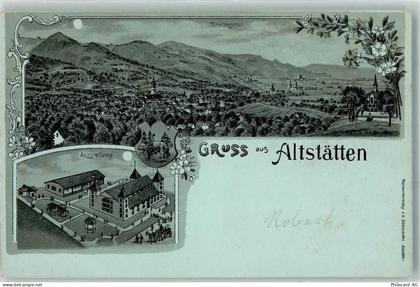 9450 Altstätten SG Lithographie / Mondschein Ausstellung - 13616215