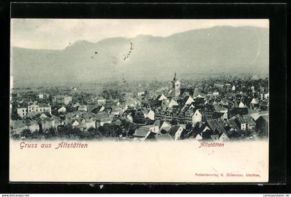 AK Altstätten, Stadtpanorama