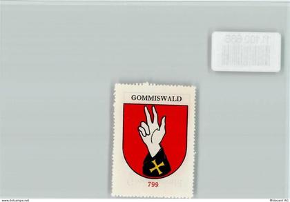 8737 Gommiswald - Vignette Wappen Kaffee Hag ca 1920-1940 Gommiswald - 11100686