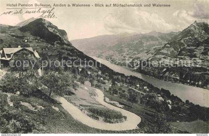 Amden Walensee SG Hotel Bellevue Walensee Muertschenstock