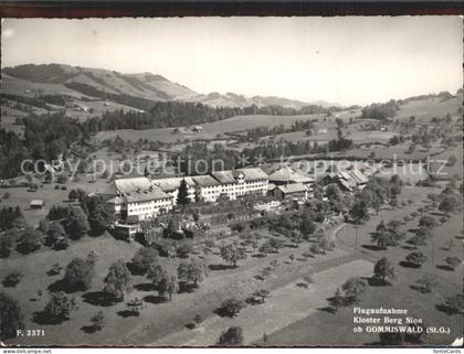 Gommiswald Kloster Berg Sion Fliegeraufnahme