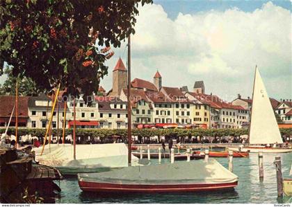Rapperswil -Jona Rapperswyl Zuerichsee SG Uferpromenade
