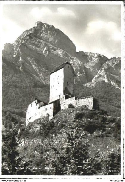 Sargans Schloss Sargans  x 1947