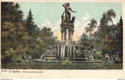 St Gallen SANKT GALLEN SG Broderbrunnen