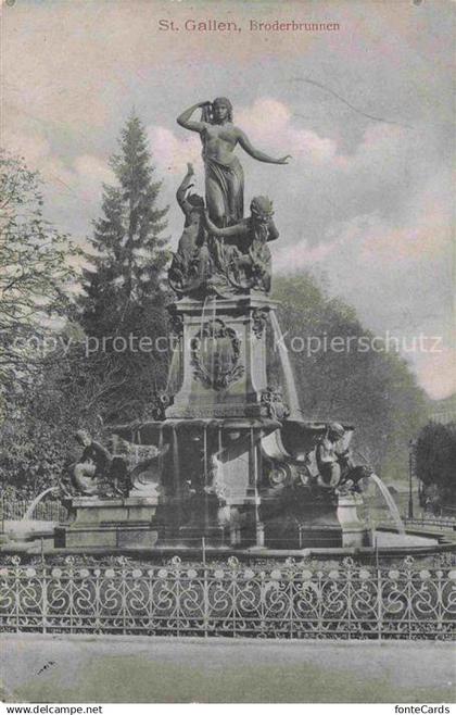 St Gallen SANKT GALLEN SG Broderbrunnen