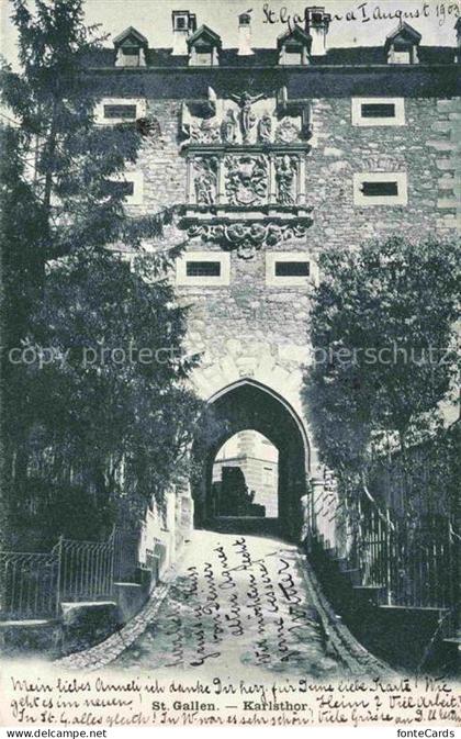 St Gallen SANKT GALLEN SG Karlsthor