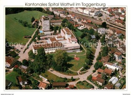 Wattwil Kantonales Spital Wattwil Fliegeraufnahme