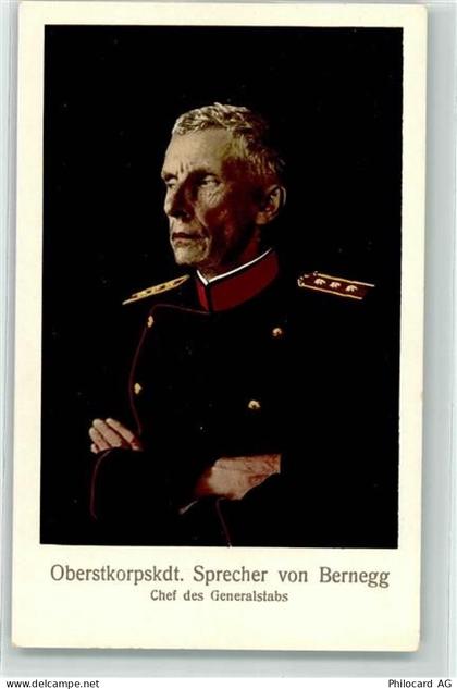9442 Berneck - Oberstkorpskdt Sprecher Chef des Generalstabs - 10591562