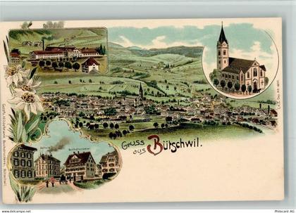 9606 Bütschwil BOAKC Buchdruckerei Fabrik Lithographie - 13700198