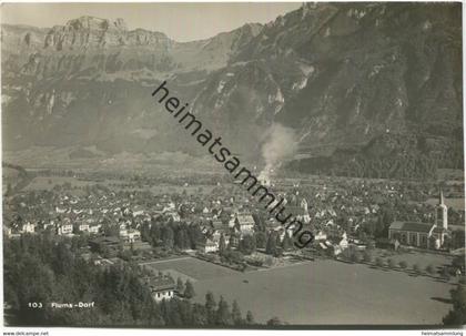 Flums Dorf - Foto-AK Grossformat - Karten-Verlag A. Mair Flums