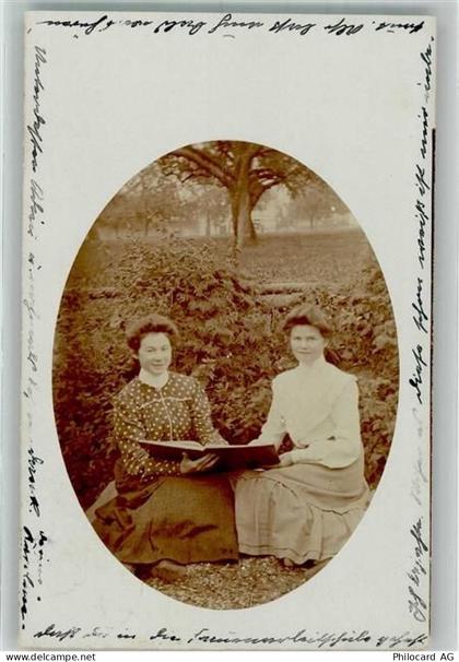 9403 Goldach 1907 Foto AK Gruppenfoto Frau Mode Ort lt. Stempel - 39983438