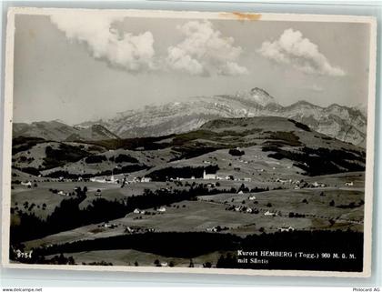9633 Hemberg - Kurort Hemberg mit Säntis Toggenburg - 11064795
