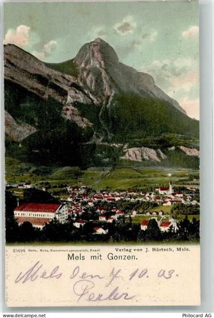8887 Mels 1903 Gebrauchsspuren Gonzen - 39695804