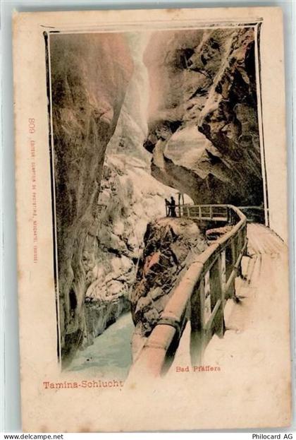 7312 Pfäfers 1900 - Taminaschlucht - 10614031
