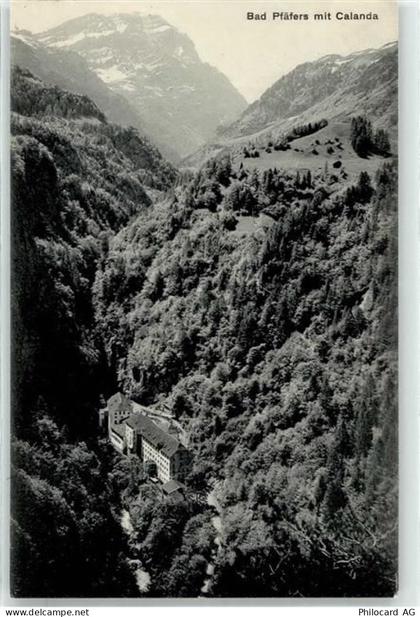 7312 Pfäfers - Hotel Bad Pfäfers Taminaschlucht - 51758424