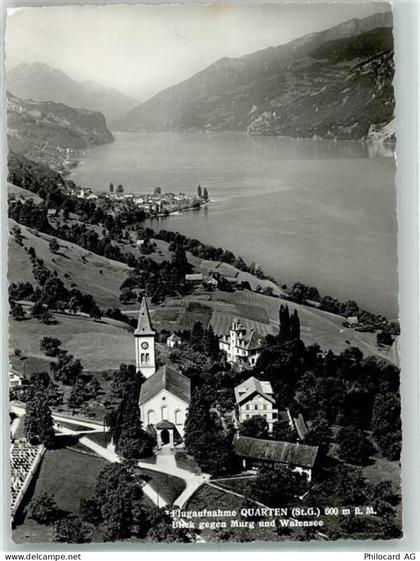 8883 Quarten - Fliegeraufnahme Murg Walensee Marienschwestern Neu-Schöns... - 39697884