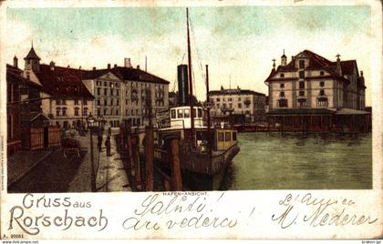 SVIZZERA, SCHWEIZ - RORSCHACH - Gruss aus... - VG - #277