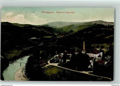 9000 Bruggen 1907 - Färberei Sittertal - 13218445