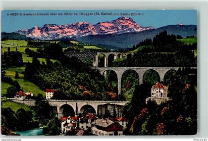 9000 Bruggen - Sitterbrücken Säntis - 39371898