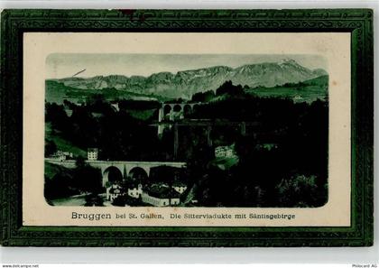 9000 Bruggen - Sitterviadukt Säntisgebirge - 52101163