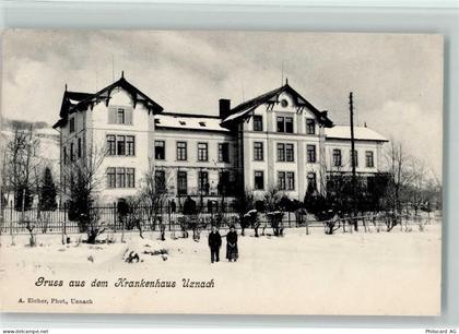 8730 Uznach 1906 - Krankenhaus Winter - 13218450