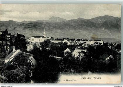 8730 Uznach 1912 - Kirche - 13906582