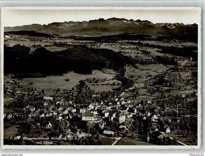 9205 Waldkirch - Fliegeraufnahme Säntis - 13100009