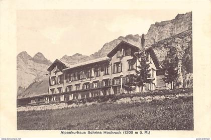 Schweiz - WALENSTADT (SG) Alpenkurhaus Schrina Hochruck - Verlag H. Homberger