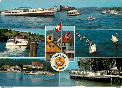 Carte Postale - Suisse - SH Schaffhouse - Untersee und Rhein - Multivues - Bateaux - CPM - Carte Neuve - Voir Scans Rect