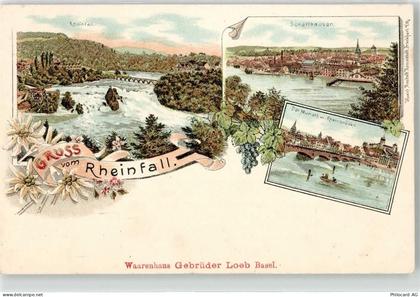 8212 Neuhausen am Rheinfall Lithographie Rheinfall - 52162829