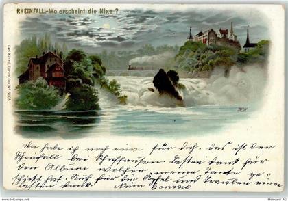8212 Neuhausen am Rheinfall Lithographie Rheinfall - 52162836