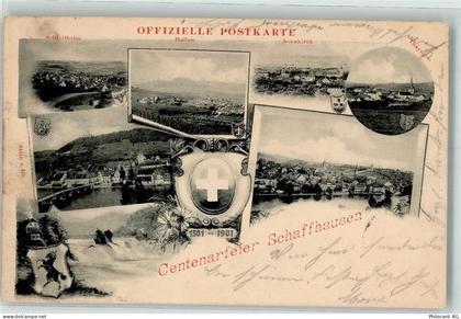 8200 Schaffhausen Sciaffusa 1901 - Centenarfeier 1901 Schleitheim Hallau... - 13514548