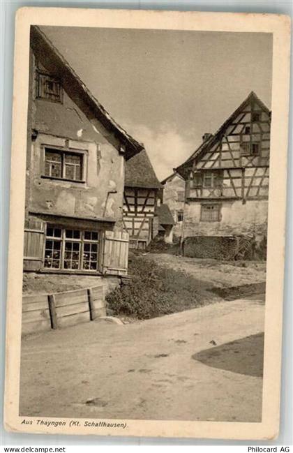 8240 Thayngen 1926 Foto AK Dorfansicht - 10749522