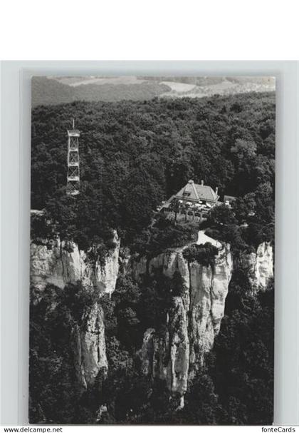 Gempen Restaurant Gempenturm Aussichtsturm Fliegeraufnahme