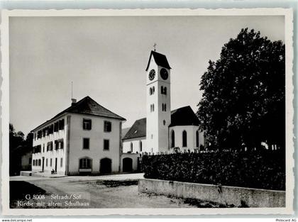 2545 Selzach - Kirche mit altem Schulhaus - 13145619