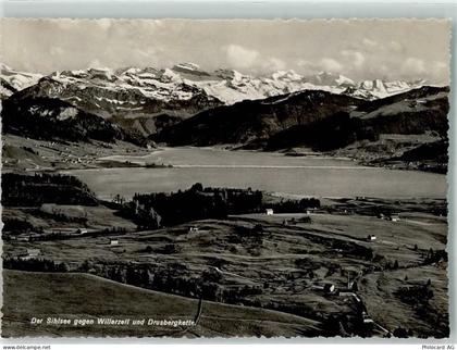 8846 Willerzell Foto AK Sihlsee Drusbergkette Foto Gaberell - 39692267