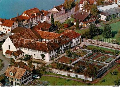 Arth SZ Kapuzinerklostr Arth Fliegeraufnahme