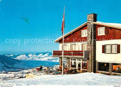 Sattel Hochstuckli SZ Gasthaus Mostelberg Winter