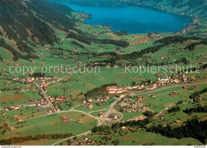 Sattel Schwyz Fliegeraufnahme mit aeegerisee