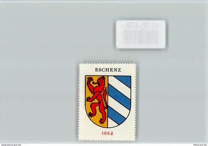 8264 Eschenz Bornhausen - Vignette Wappen Kaffee Hag ca 1920-1940 Eschen... - 11101478