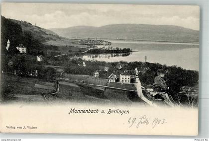 8267 Berlingen 1902 Foto AK Mannebach - 13301994