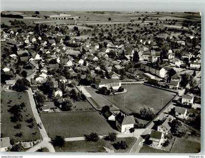 8555 Müllheim TG Foto AK Fliegeraufnahme - 10729452
