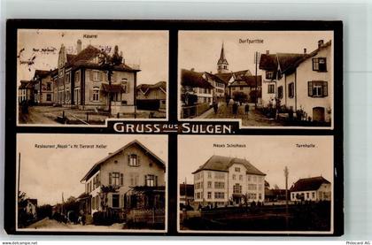8583 Sulgen 1910 Foto AK Feldpost Kaserne Herisau Käserei Gasthaus Rössl... - 13673294