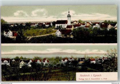 9315 Neukirch Egnach 1908 Foto AK Kirche - 13597688