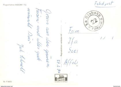 Aadorf TG Fliegeraufnahme