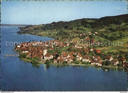Berlingen Untersee Bodensee Fliegeraufnahme