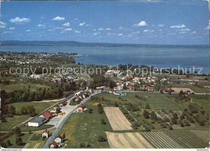 Egnach Bodensee Flugaufnahme Romanshorn