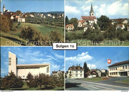 Sulgen Bischofszell Teilansicht Kirchen Gemeindehaus